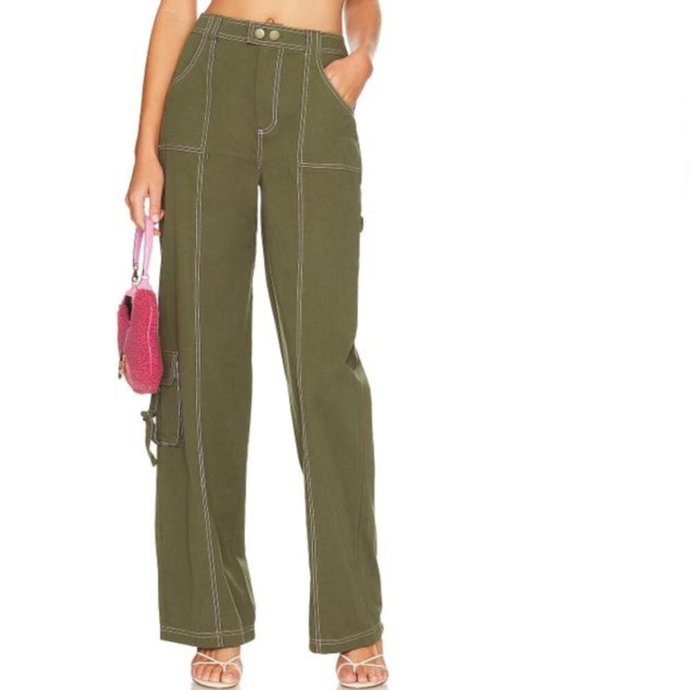 LPA Women's Green Noa Cargo Pant XL